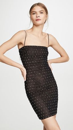 Misha Halsey Mini Dress Black Size 6 for rent on The Volte - image 2