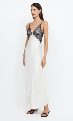 Bec & Bridge Emery Lace Maxi Dress White/Black Size AU 8 for rent on The Volte - image 2