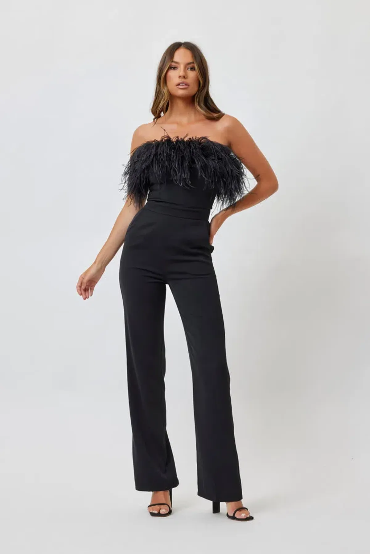 Bianca & Bridgett Nicki Jumpsuit Black Size Au 10 - Image 1