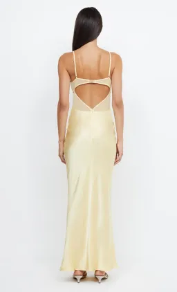 Bec & Bridge Margot V Maxi Dress Butter Yellow Size 8 AU for rent on The Volte - image 2