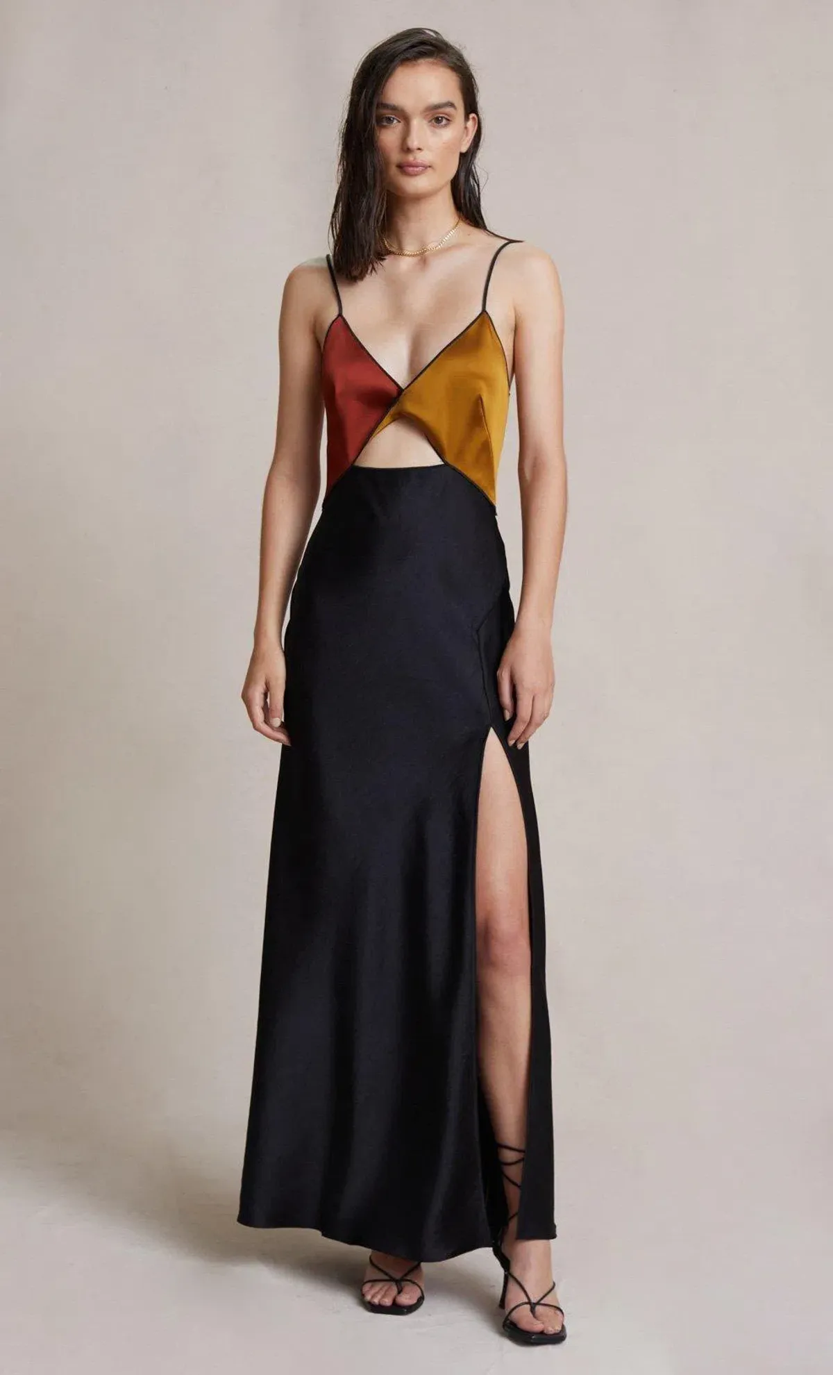 Bec & Bridge Lazar Midi Dress Black Size AU 16 - Image 1