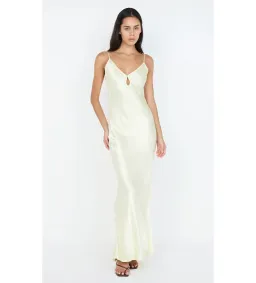 Bec & Bridge Cedar City Maxi dress in Ice Yellow Size AU 6 for rent on The Volte - image 1