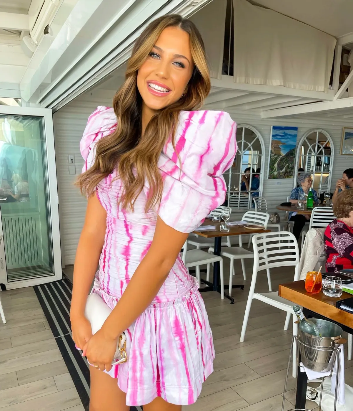 Aje Introspect Butterfly Mini Pink Size AU 8 - Image 6