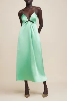 Acler Borradale Dress Mantis Green Size 10 for rent on The Volte - image 1