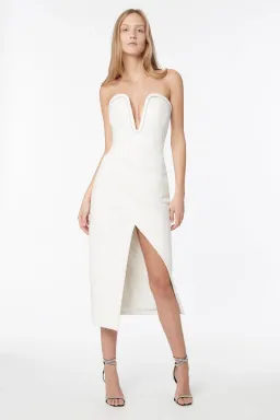 Manning Cartell Cosmic Turn Strapless Dress White Size 10 for rent on The Volte - image 1