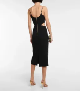 Rebecca Vallance Hermosa Dress Black Size 10  for rent on The Volte - image 2