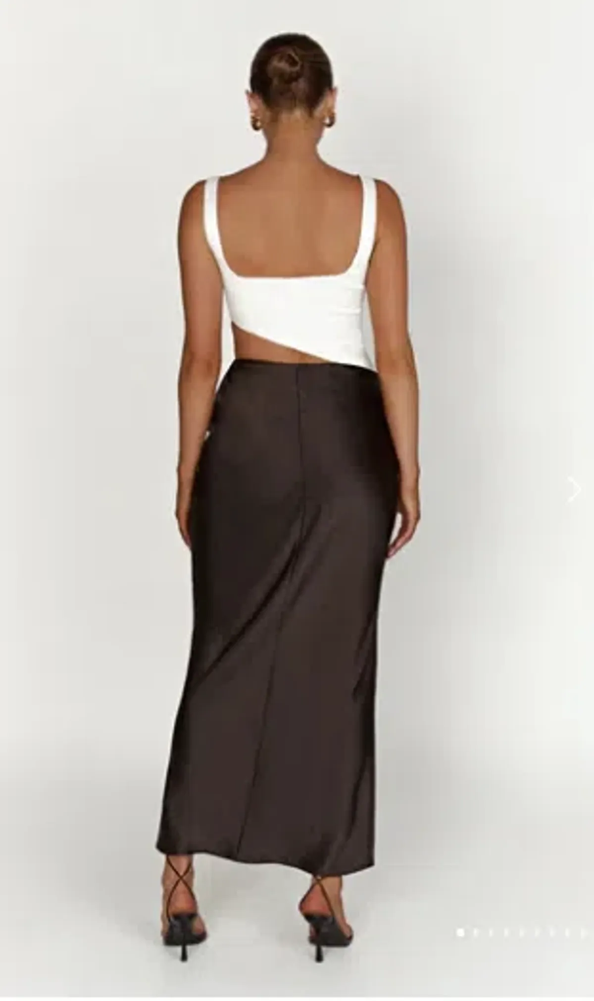 MESHKI Gianna Two Toned Maxi Dress Size M/Au 10 - Image 2