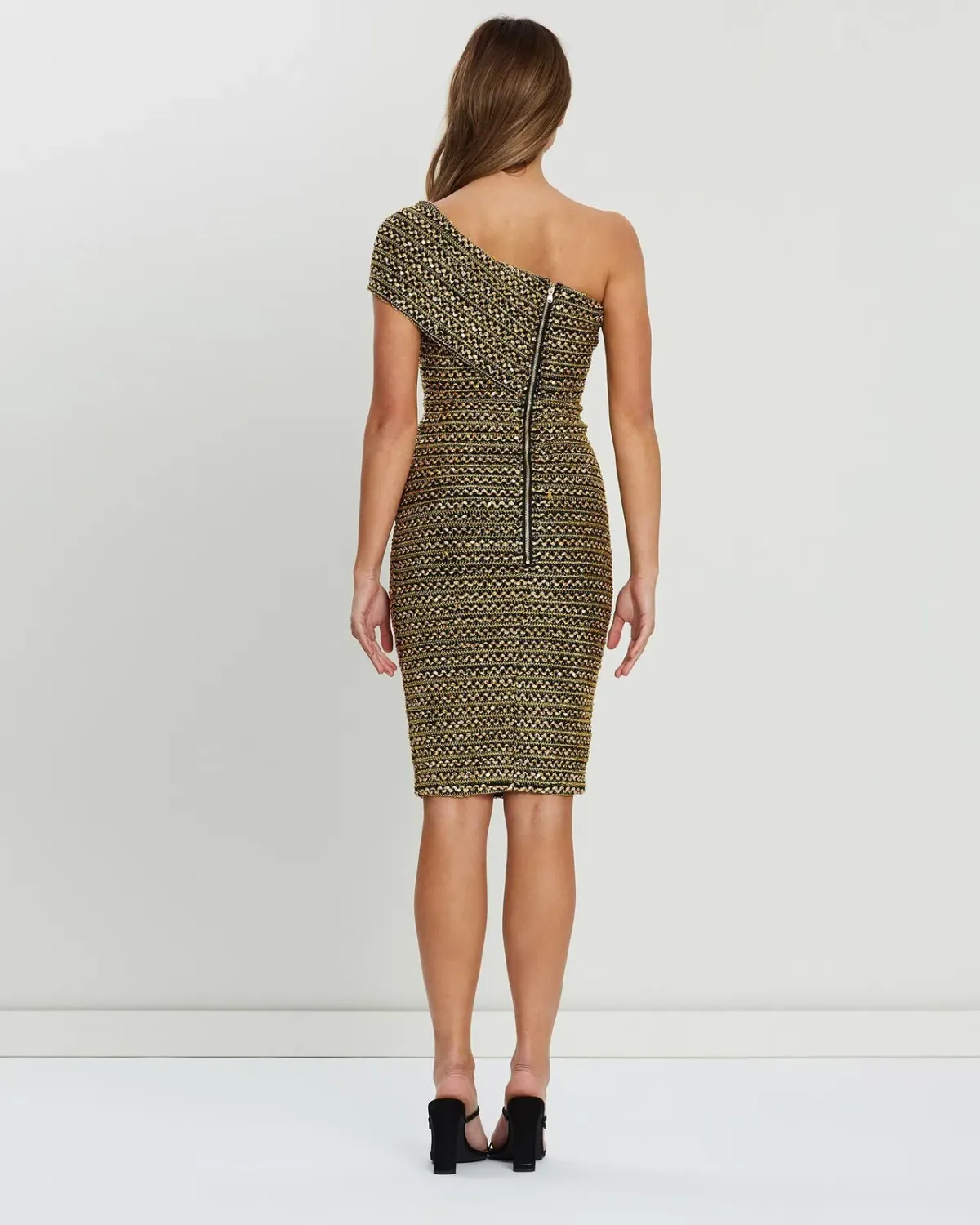 Eliya The Label Isobelle Dress Gold Size 6 - Image 2