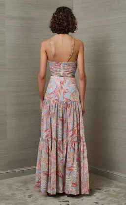 Bec & Bridge Miami Palm Skirt and Top Set Print Size 10 for rent on The Volte - image 3