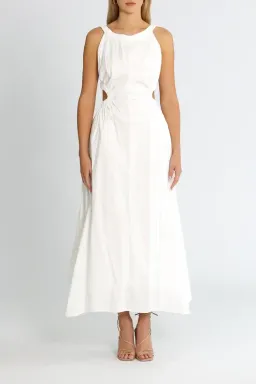 Camilla and Marc Coppola Maxi Dress White White Size AU 10 for rent on The Volte - image 1