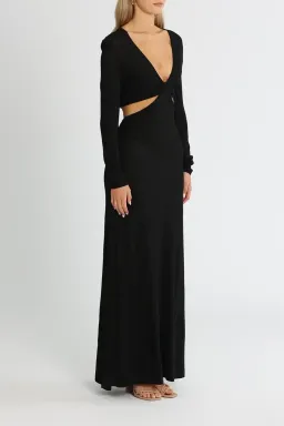 Camilla and Marc Alvar Knit Dress Black Size AU 14 for rent on The Volte - image 2