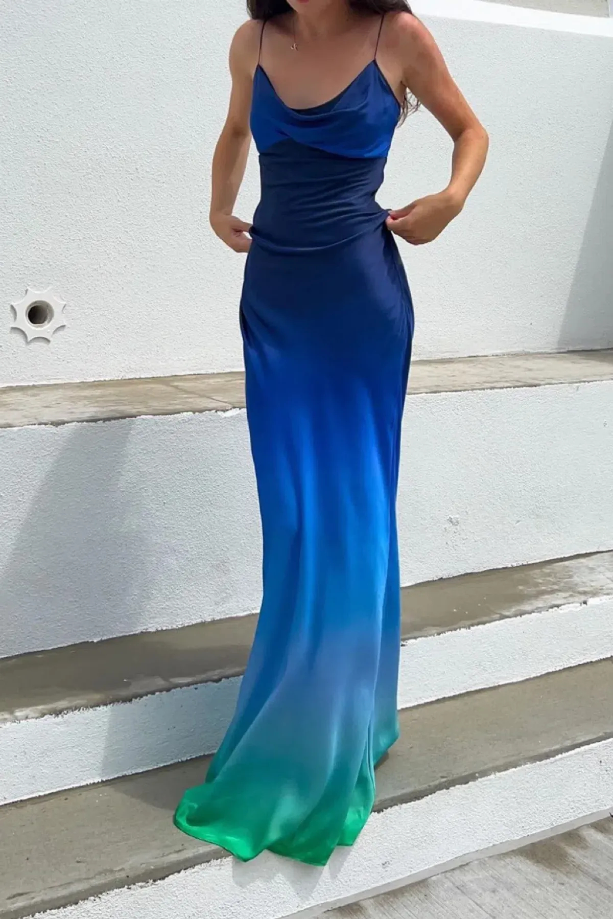 Rat & Boa - Beliza Dress Blue Size 8 - Image 2