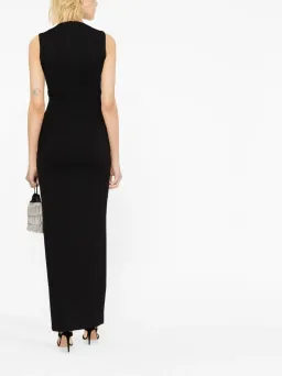 Solace London Sofia Maxi Dress in Black Size 10 for rent on The Volte - image 2