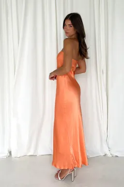 Ownley The Augustine Dress in Coral Size 12  for rent on The Volte - image 2