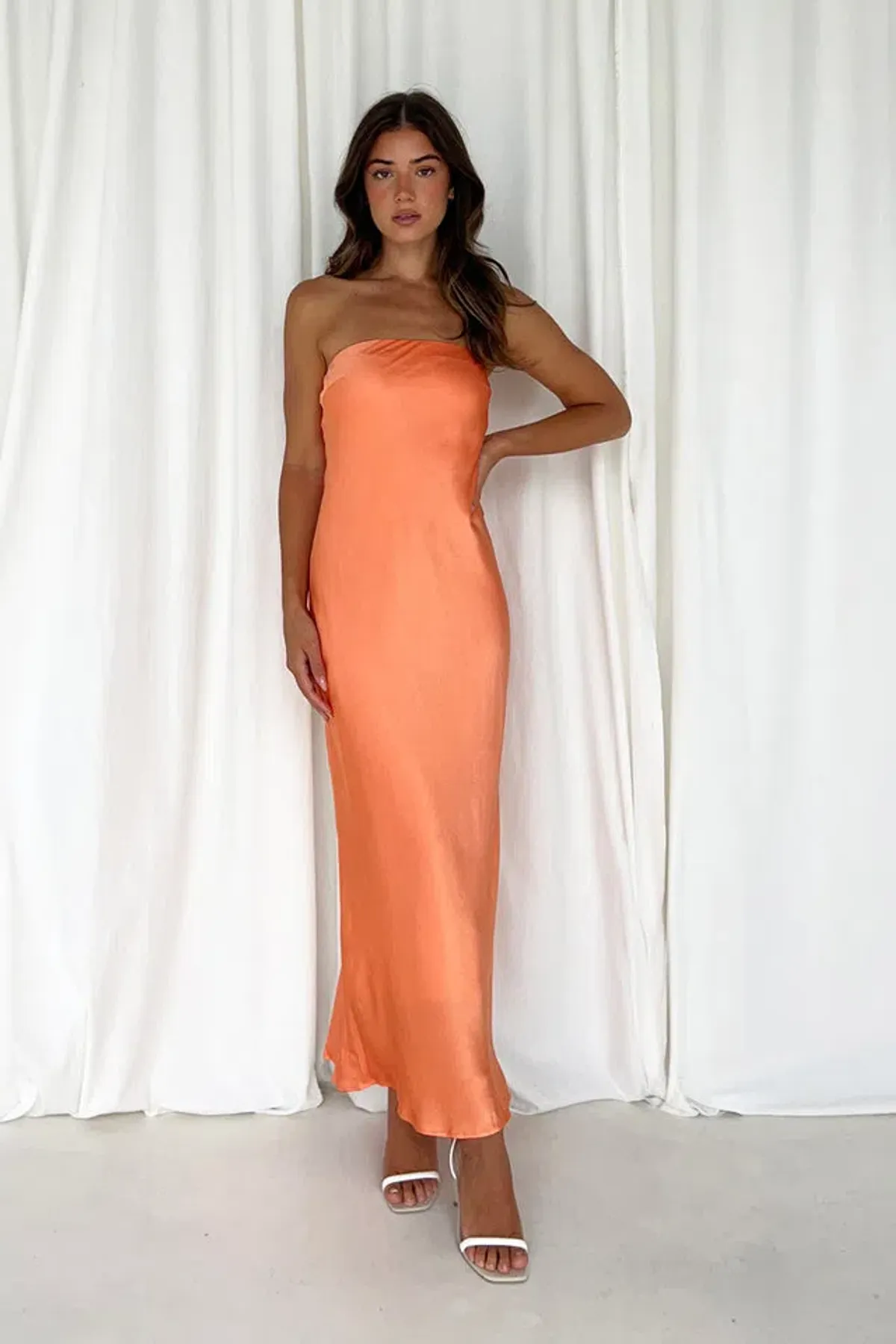 Ownley The Augustine Dress in Coral Size 12  - Image 1