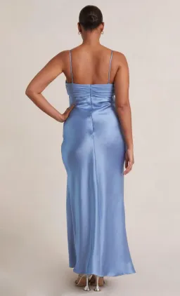 Bec & Bridge Julieta Maxi Dress in Dusk Blue Size 8 for rent on The Volte - image 3