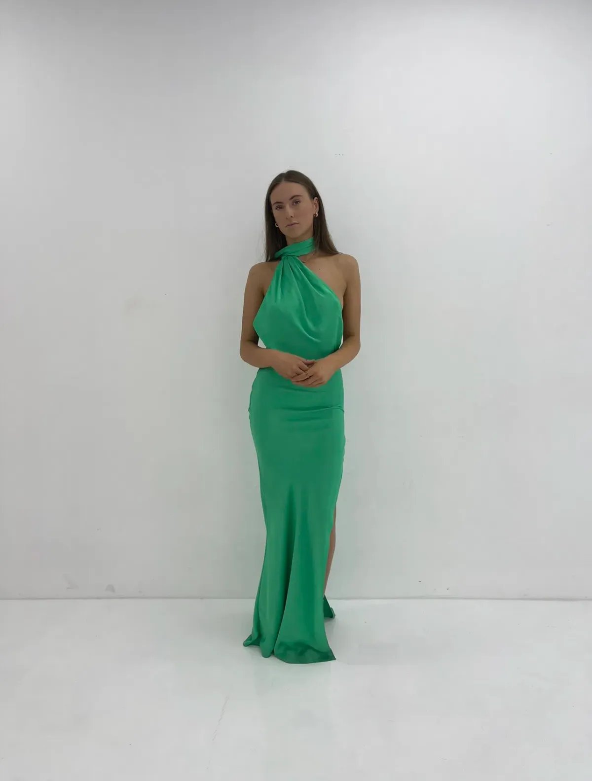 Rat & Boa Azzara Gown Green Size 8 - Image 1