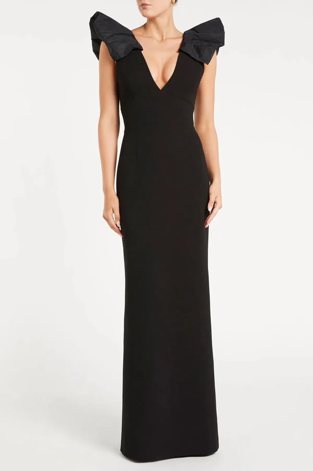 Rebecca Vallance Katie Gown Black Size 4 - Image 1