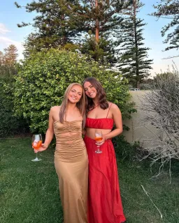 Maygel Coronel Dorato Dress Gold One Size for rent on The Volte - image 7