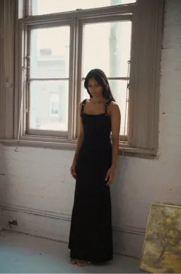 Paris Georgia Lottie Dress Black Size S/Au 8 for rent on The Volte - image 3