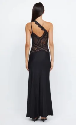 Bec & Bridge Ria Asym Maxi Dress Black Size 8 for rent on The Volte - image 2