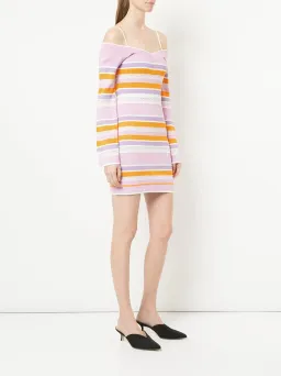 Alice McCall Pocketful of Rainbow Dress Pink Stripe Print Size 8 for rent on The Volte - image 4