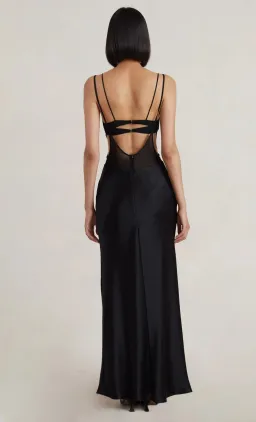 Bec & Bridge Lindsey Cutout Maxi Dress Black Size M/AU 12 for rent on The Volte - image 5