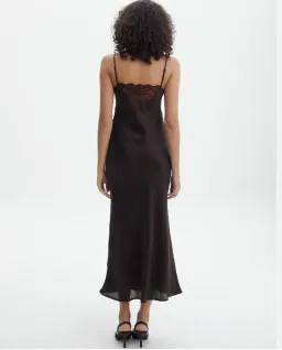 Bec & Bridge Lace Maxi Dress Brown Size AU 8 for rent on The Volte - image 3