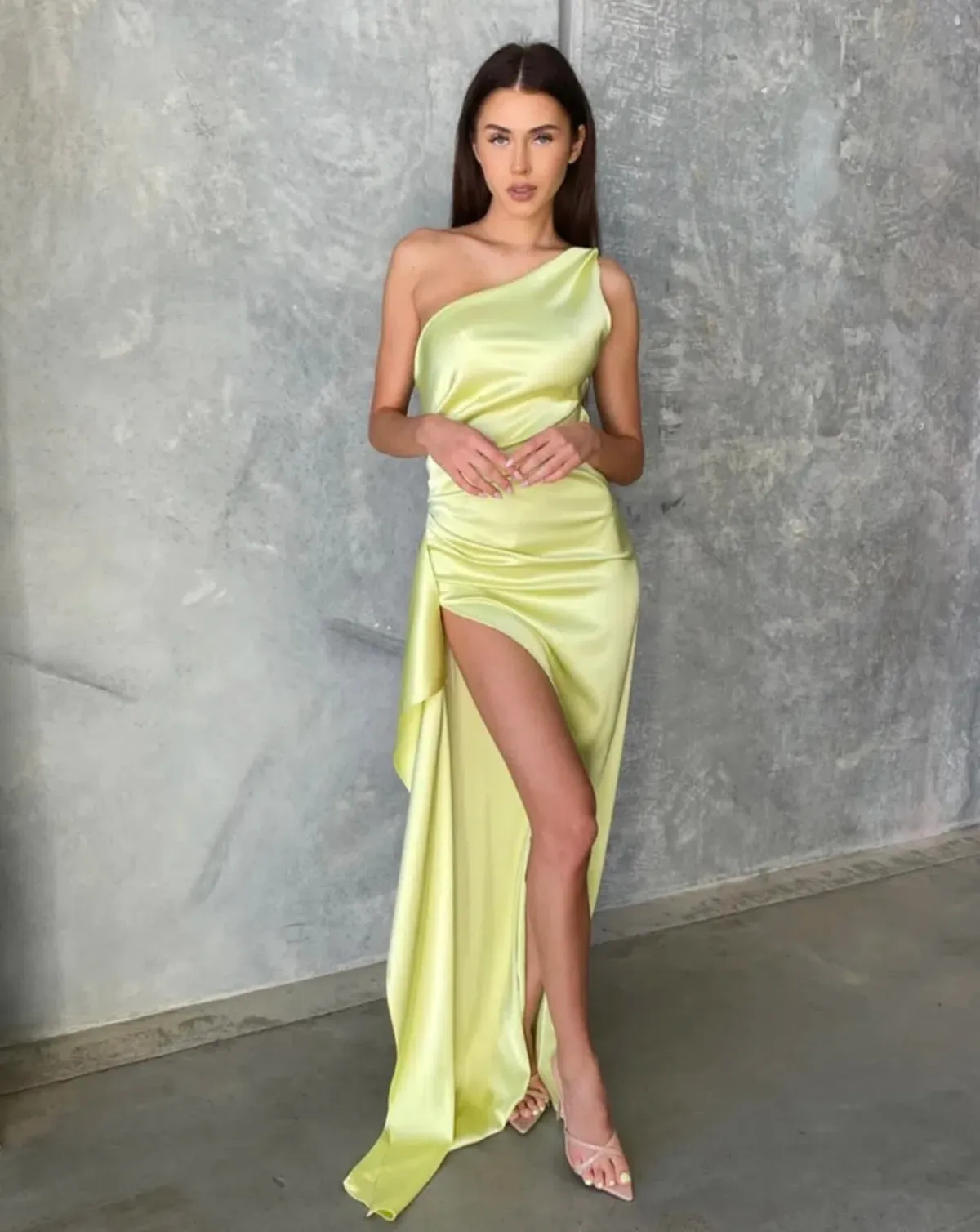 Lexi Samira Dress Mojito Diamante Strap Size AU 10 - Image 3