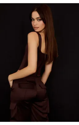 House of CB Rafa Corset & Daria Pants Set Brown Size S / AU 8 for rent on The Volte - image 7