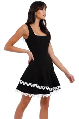 Elliatt Elevated Dress Black and White Size 14 for rent on The Volte - image 4