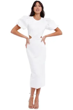 Elliatt Suffage Dress White Size 12 for rent on The Volte - image 1