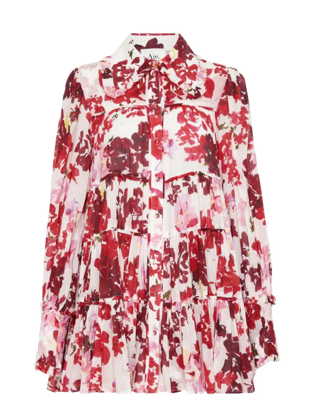 Aje Wilderness Smock Dress Size 10 - Image 4