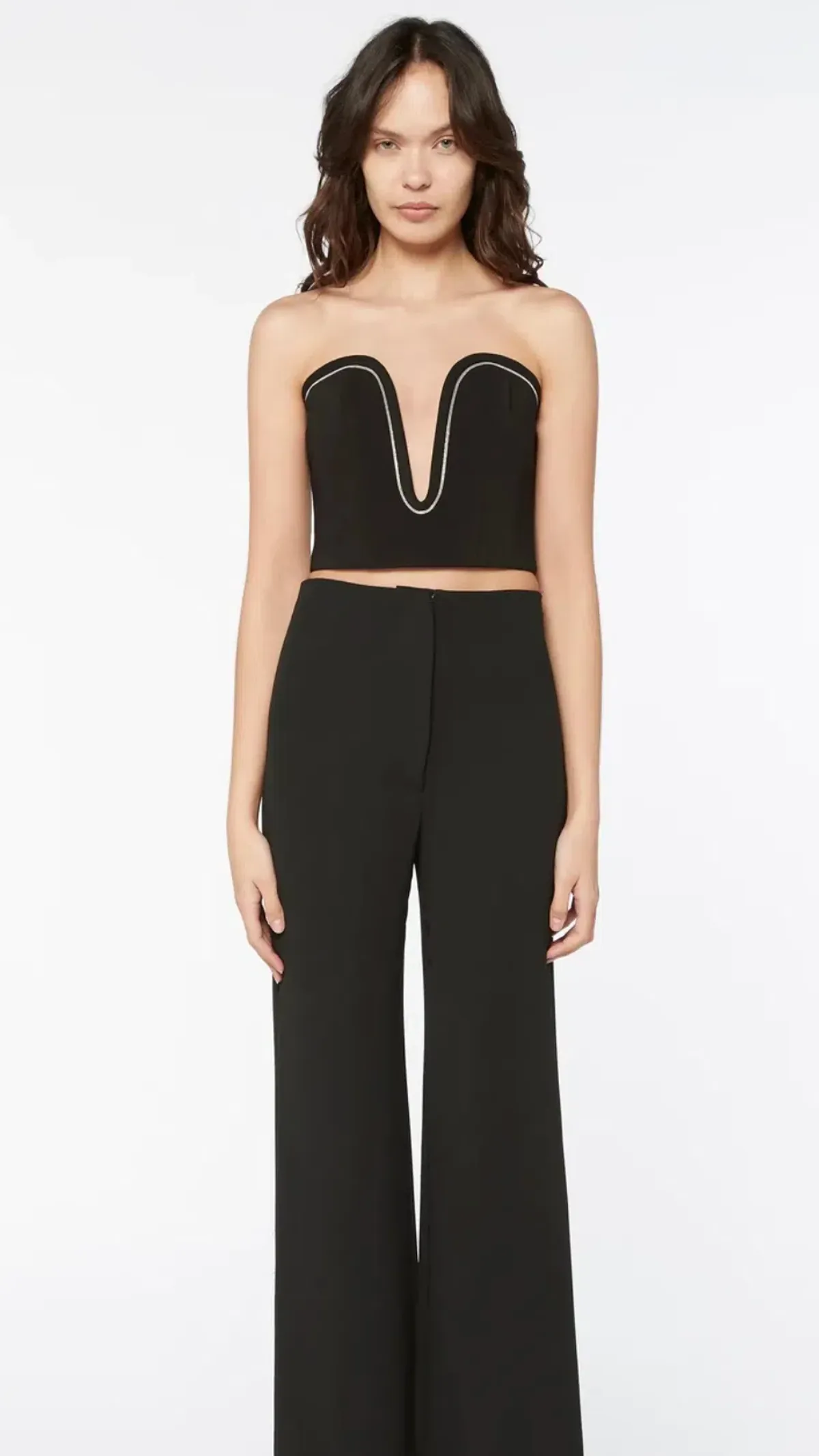 Manning Cartell Polish Final Bustier Top Black Size AU 8 - Image 1