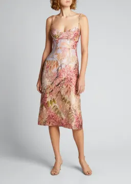 Zimmermann Botanica Cocktail Dress Floral Size 1 / AU 10 for rent on The Volte - image 2