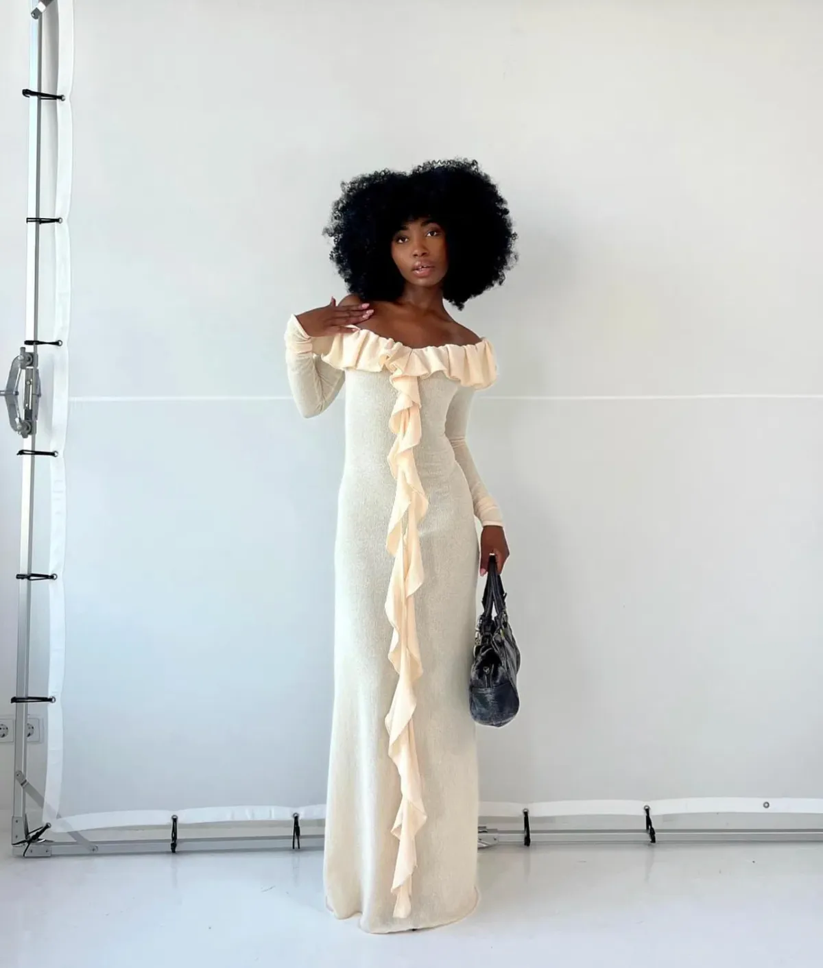 Arcina Ori Mila Maxi Dress Cream Size M / AU 10 - Image 1