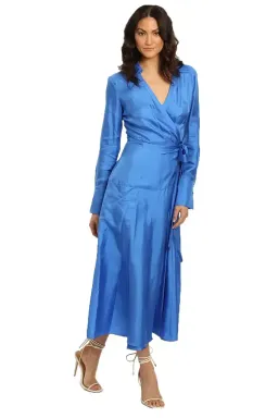 Ginger & Smart Libertine Dress Blue Size AU 8 for rent on The Volte - image 1