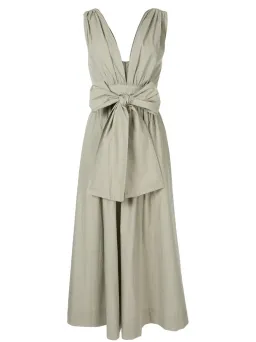 Bec & Bridge St Silvie Midi Dress in Sage Size 6 for rent on The Volte - image 2