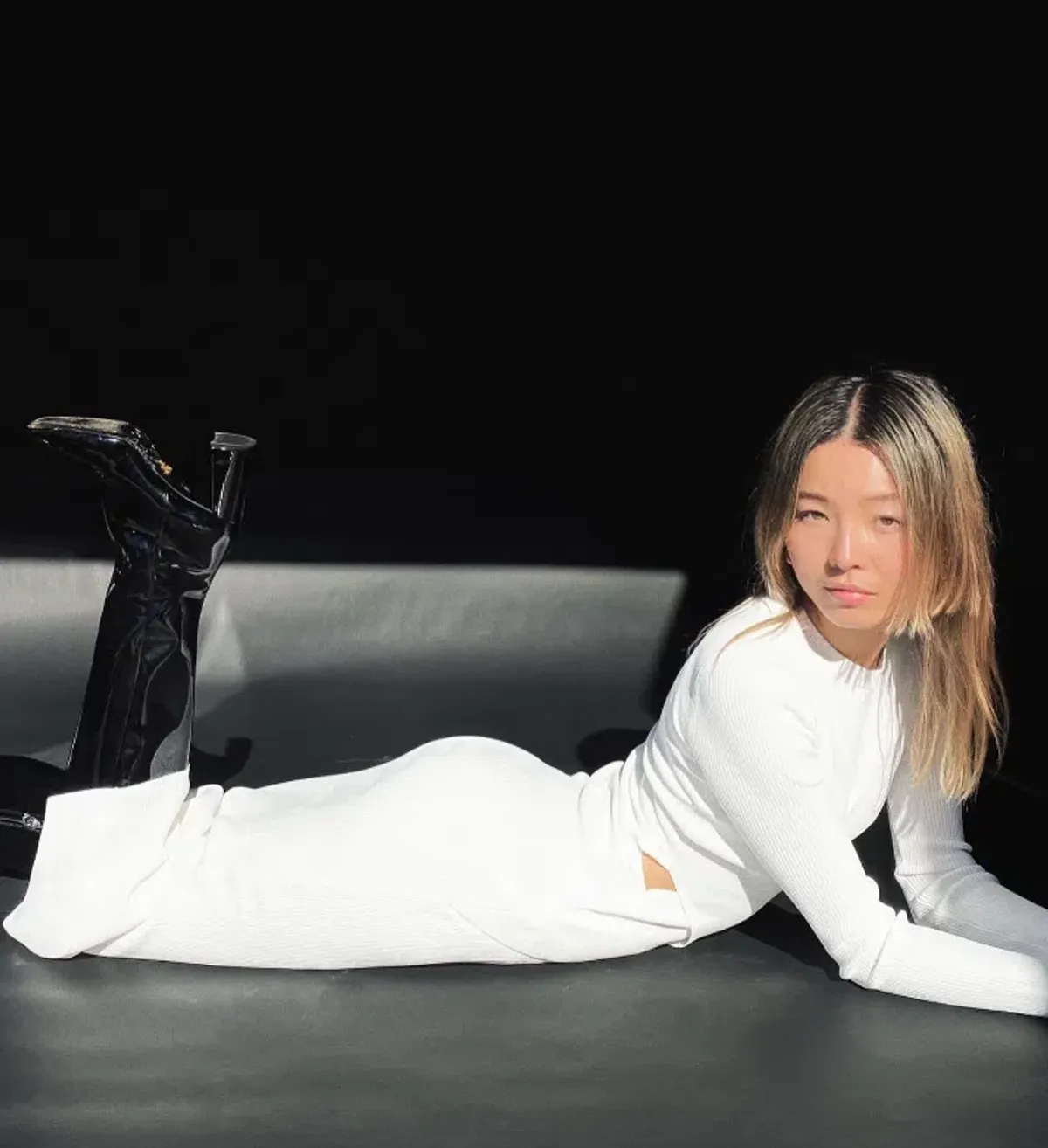 Sir The Label Celena Draped Dress Ivory Size 0 / Au 6  - Image 4