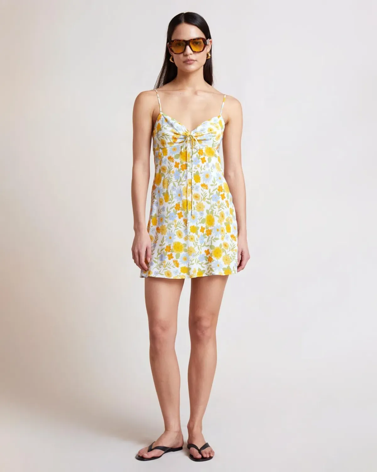 Bec & Bridge Cali Sun Mini Dress Floral Size 10 - Image 1