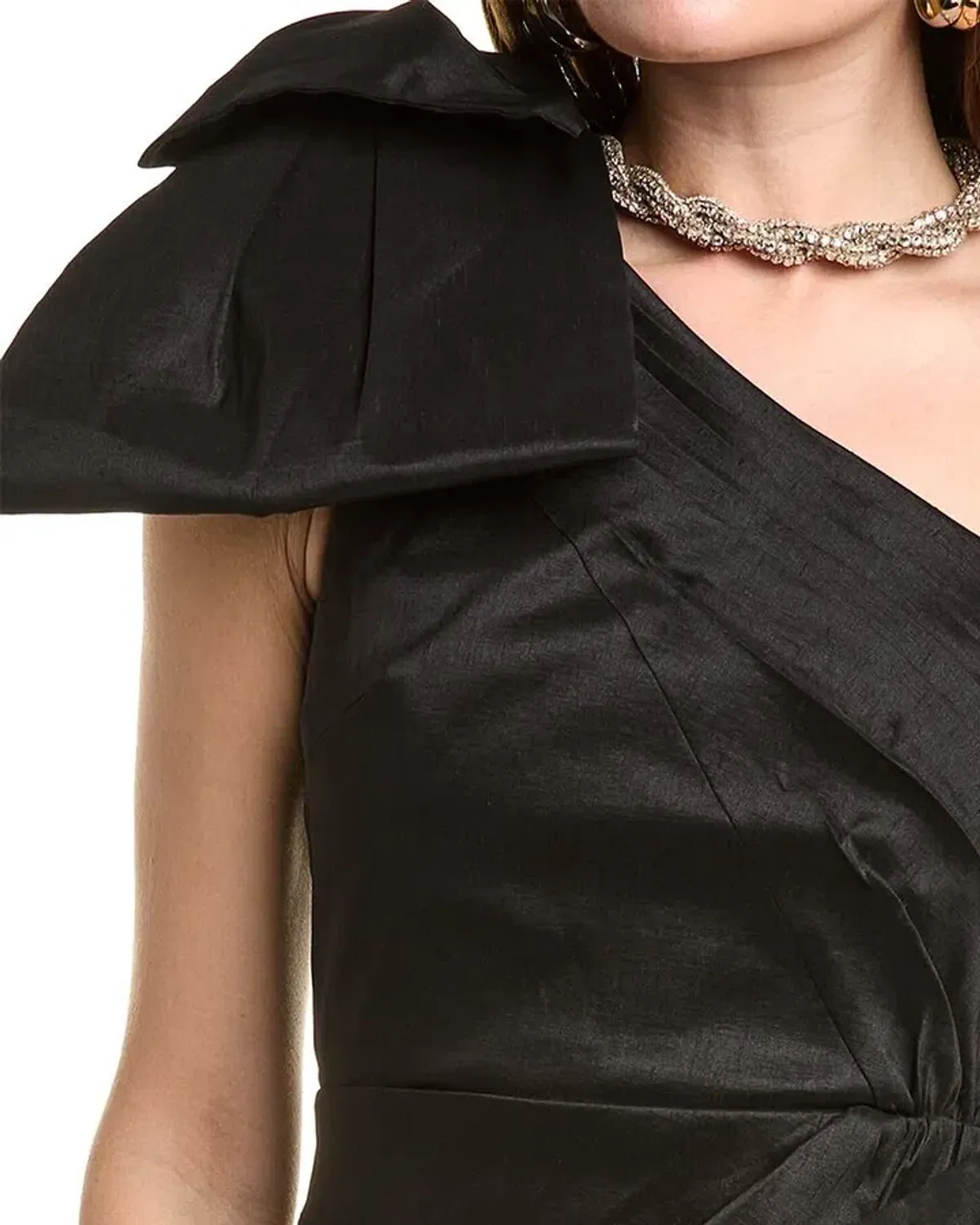 Rachel Gilbert Fauve Mini Dress Black Size 3 / AU 12 - Image 2