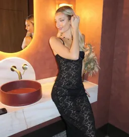 Arcina Ori Margot Dress Black Size S / AU 8 for rent on The Volte - image 2