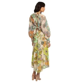 Alemais Farrah Maxi Dress Multi Floral Size AU 10 for rent on The Volte - image 3