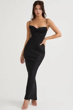 House of CB Charmaine Dress Black Size XS/Au 6 for rent on The Volte - image 1
