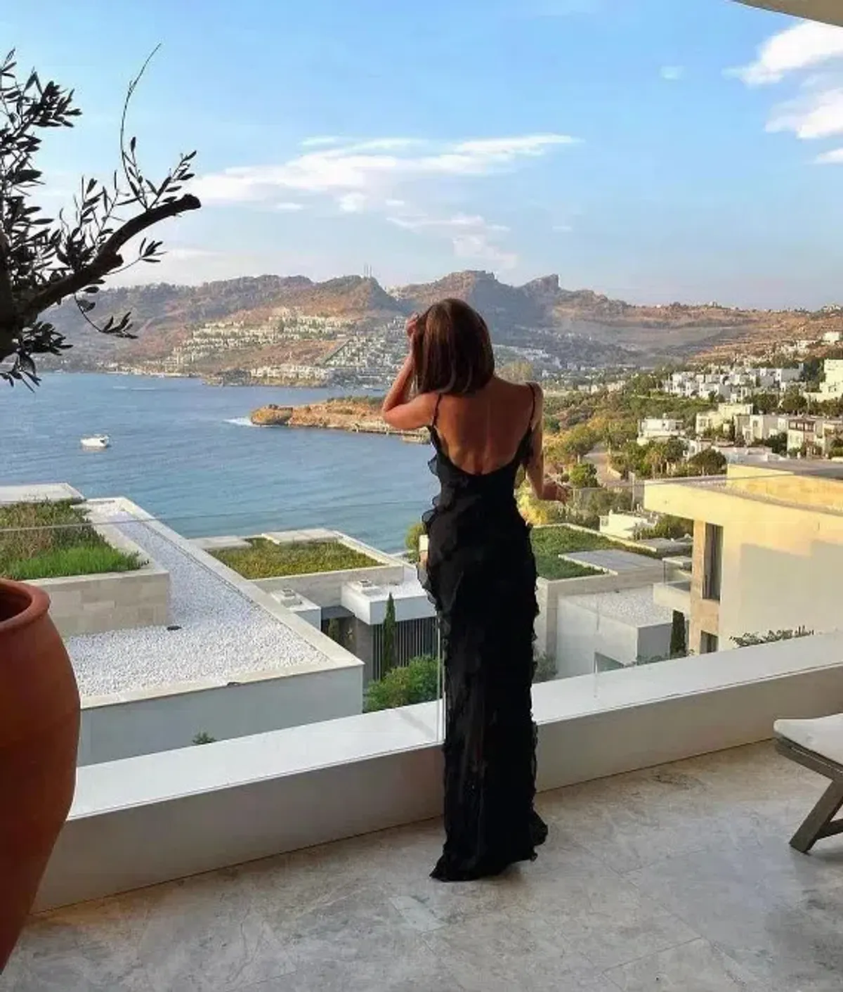 Rat & Boa Selena Ruffle Cecelia Dress Black Size 10 - Image 5