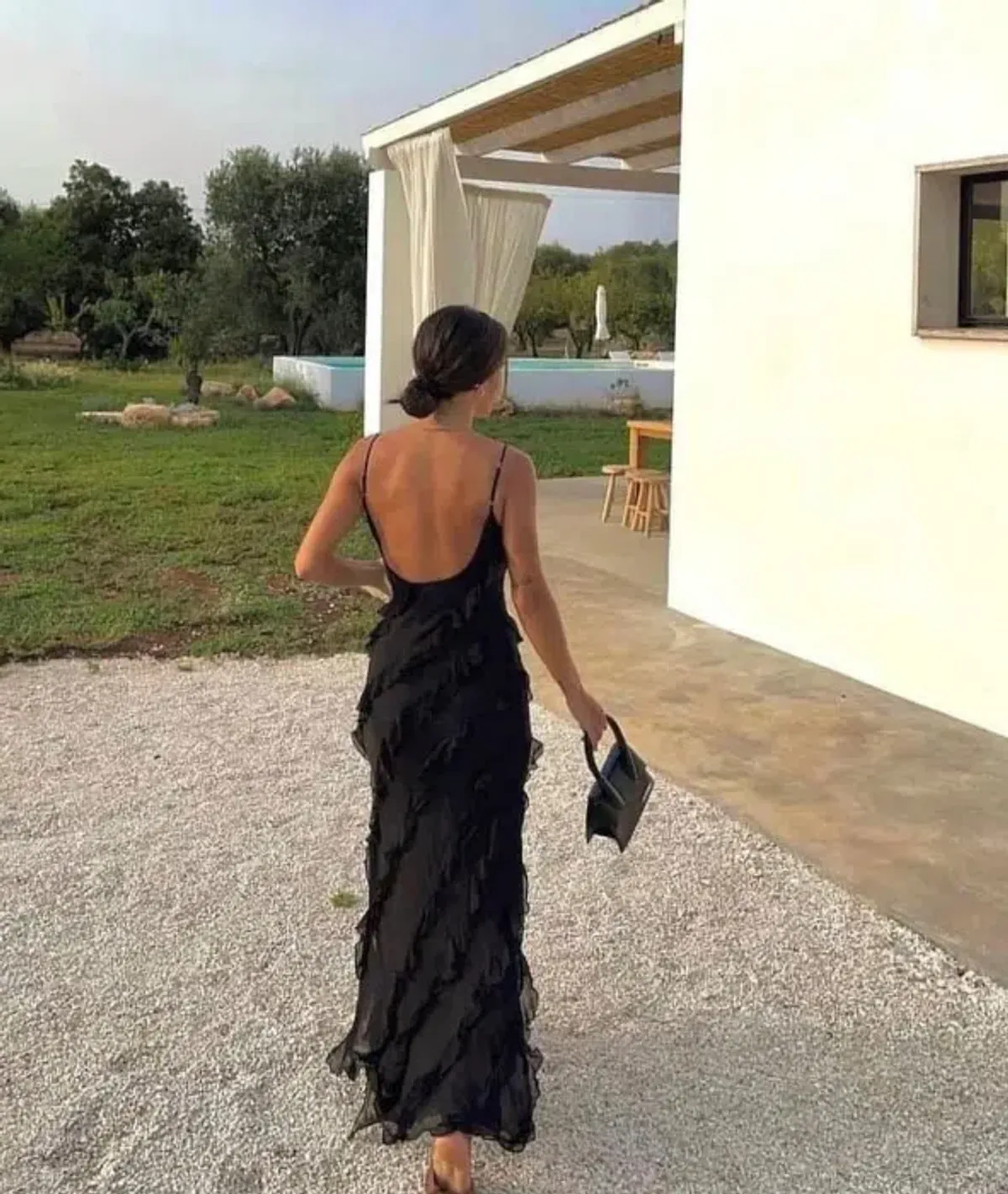 Rat & Boa Selena Ruffle Cecelia Dress Black Size 10 - Image 6