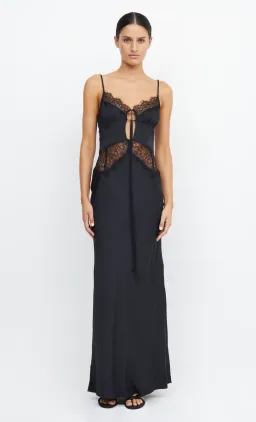 Bec & Bridge Nicolette Maxi Dress Black Size 8 for rent on The Volte - image 1