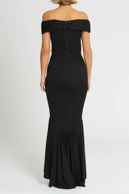 Jadore Elyse Gown Black Size AU 16 for rent on The Volte - image 3