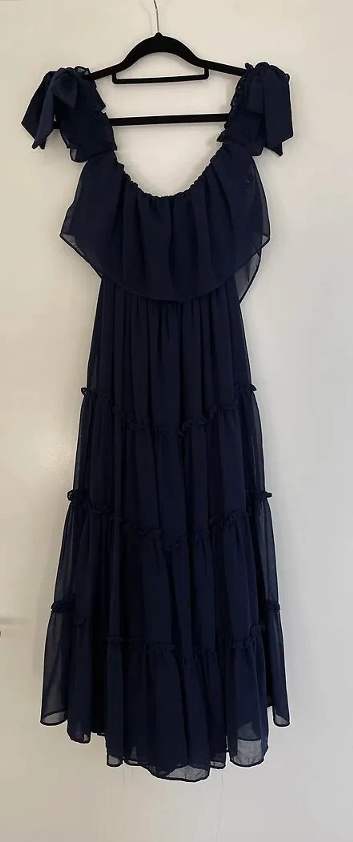 MISA Los Angeles Micaela Dress in Navy size XS - Image 4