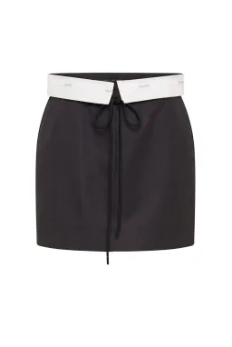 Camilla and Marc Conrad Mini Skirt Black Size 8 for rent on The Volte - image 8